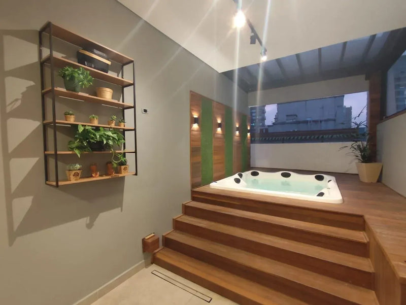 Spa Com Hidro 7 Lugares 5 Anos De Garantia E Aquecedor